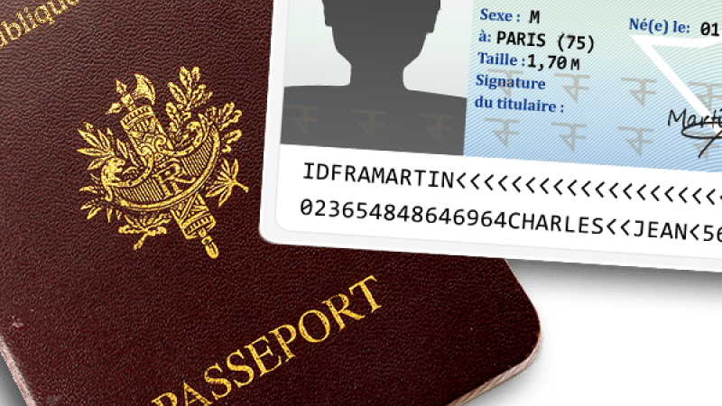 Carte d'identité passeport