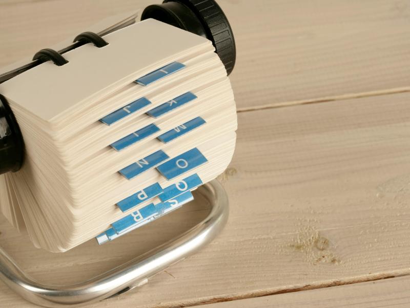 Annuaire des contacts